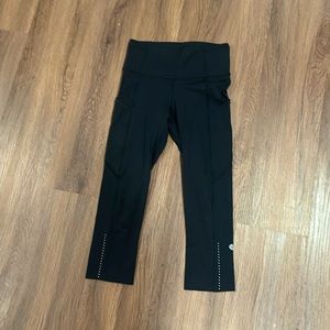 Lululemon Fast & Free Crop II *Nulux 19"